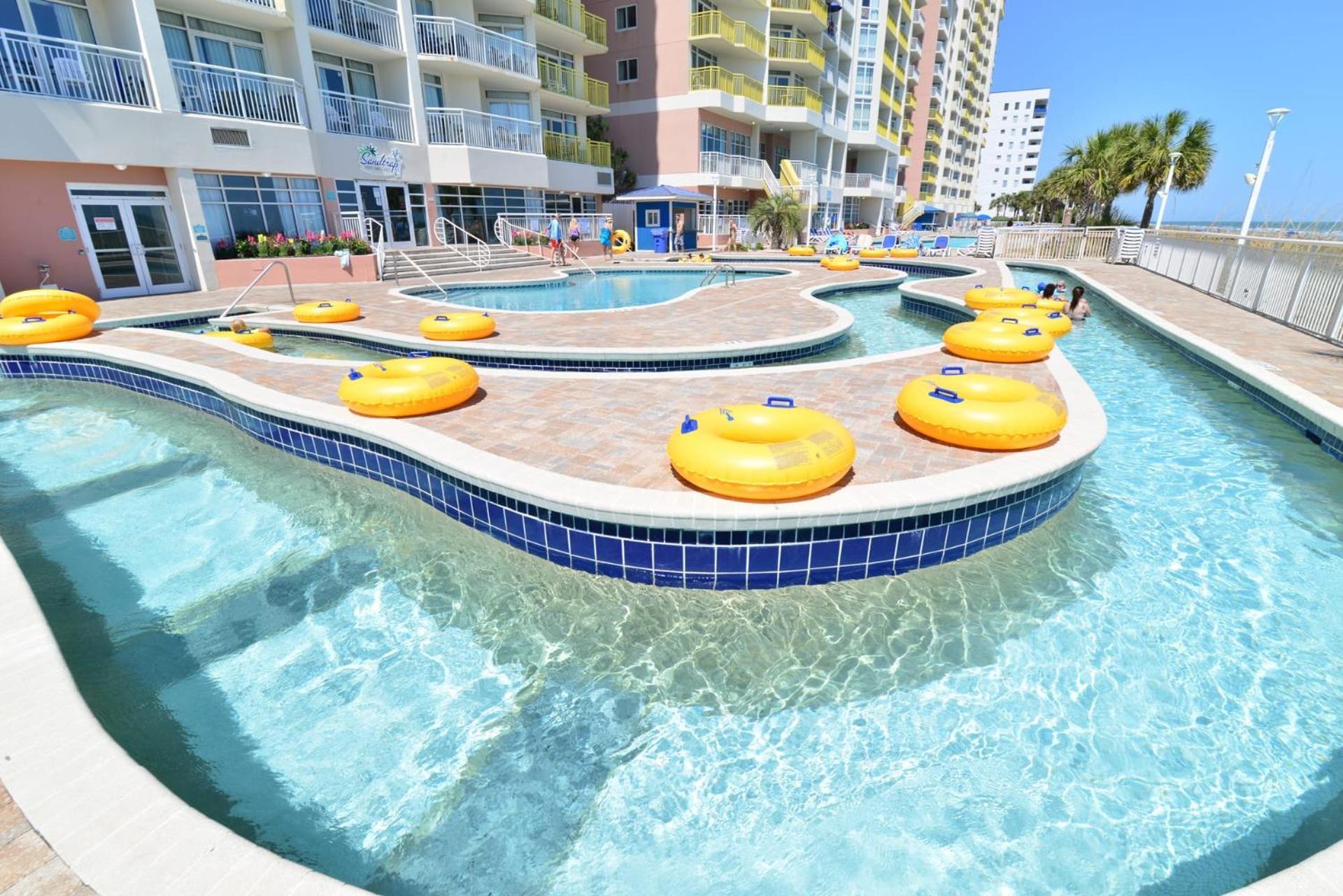 Oceanfront Top Location Modern Resort Lazy River Huge Pool Oasis เมอร์เทิลบีช ภายนอก รูปภาพ
