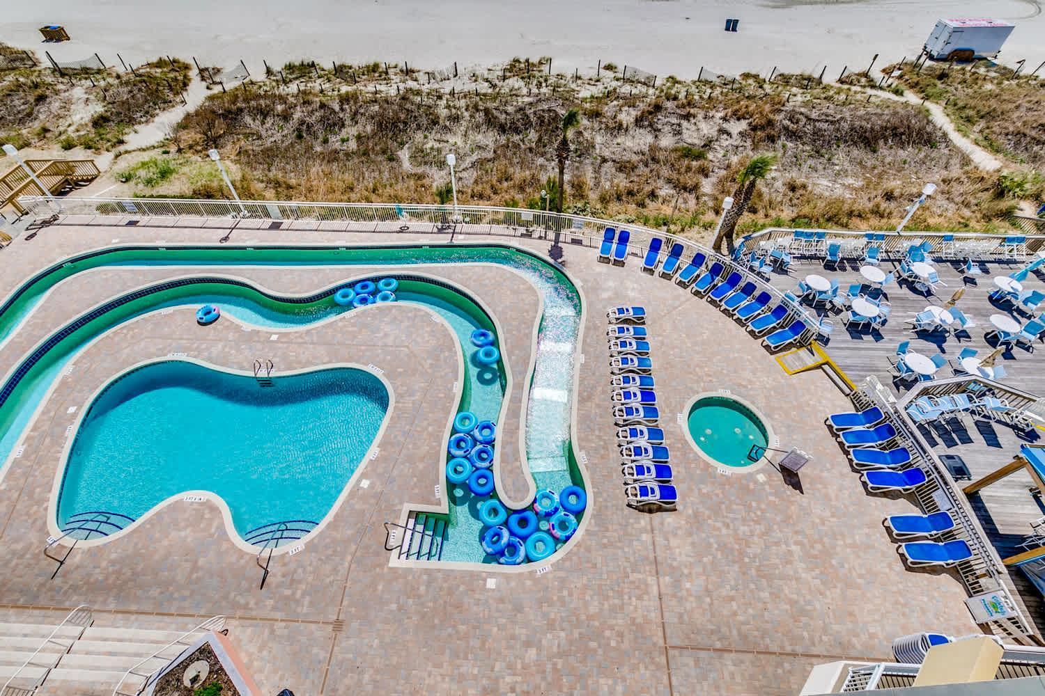 Oceanfront Top Location Modern Resort Lazy River Huge Pool Oasis เมอร์เทิลบีช ภายนอก รูปภาพ