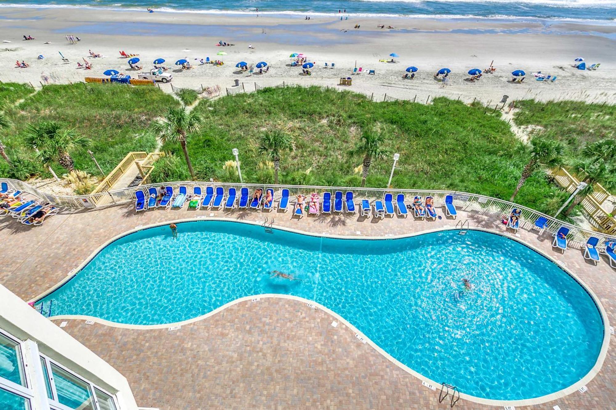 Oceanfront Top Location Modern Resort Lazy River Huge Pool Oasis เมอร์เทิลบีช ภายนอก รูปภาพ